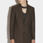 Dsquared2 Iconic Boyfriend Jacket BROWN/GREY