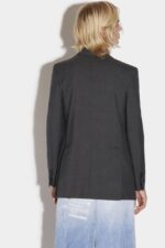Dsquared2 Iconic BROWN Boyfriend Jacket - Image 2
