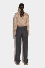 Dsquared2 Iconic BROWN Slouchy Trousers - Image 2