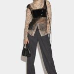 Dsquared2 Iconic BROWN Slouchy Trousers