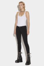 Dsquared2 Iconic Bull Rtd Super Stretch Jennifer Cropped Jeans - Image 2
