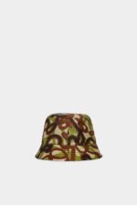 Dsquared2 Iconic Camo Spray Bucket Hat - Image 2