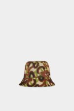 Dsquared2 Iconic Camo Spray Bucket Hat - Image 3