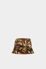 Dsquared2 Iconic Camo Spray Bucket Hat - Image 4