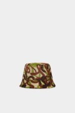 Dsquared2 Iconic Camo Spray Bucket Hat - Image 5