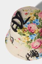 Dsquared2 Iconic Camo Spray Bucket Hat BLACK - Image 5