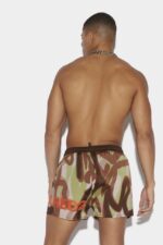 Dsquared2 Iconic Camo Spray Midi Boxer - Image 2