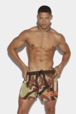Dsquared2 Iconic Camo Spray Midi Boxer