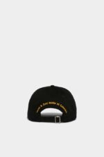 Dsquared2 Iconic Canadian Flag Baseball Cap BLACK D2 - Image 2