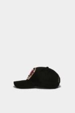 Dsquared2 Iconic Canadian Flag Baseball Cap BLACK D2 BLACK - Image 3