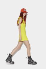Dsquared2 Iconic Cap Sleeve Minidress