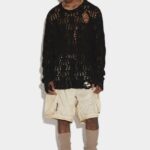 Dsquared2 Iconic Cargo Shorts BEIGE/NAVY BLUE