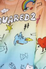 Dsquared2 Iconic Cartoon Cool Sweater - Image 4