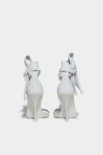 Dsquared2 Iconic Cassandra Heeled Sandals WHITE/BLACK - Image 2