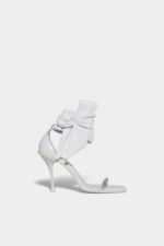 Dsquared2 Iconic Cassandra Heeled Sandals WHITE/BLACK