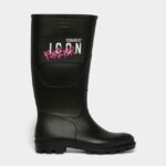 Dsquared2 Iconic Ceresio 9 Rain Boots BLACK D2