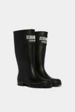 Dsquared2 Iconic Ceresio 9 Rain Boots BLACK DS2 - Image 3