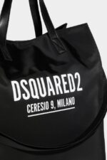Dsquared2 Iconic Ceresio 9 Shopping Bag D2 BLACK - Image 4
