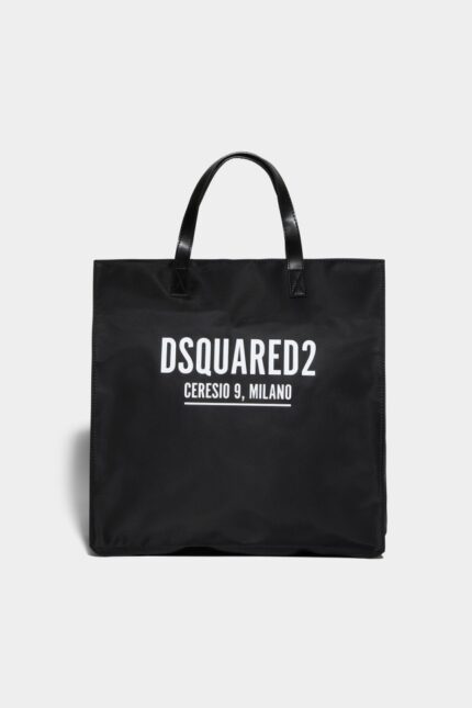 Dsquared2 Iconic Ceresio 9 Shopping Bag D2 BLACK