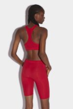 Dsquared2 Iconic Ceresio 9 Sport Bra BLACK/RED - Image 2
