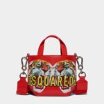 Dsquared2 Iconic Chinese NY Shopping Bag D2 RED