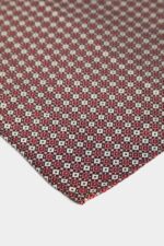 Dsquared2 Iconic Classic Pocket Square D2 BORDEAUX - Image 3