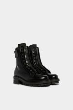 Dsquared2 Iconic Combat Ankle Boots - Image 4