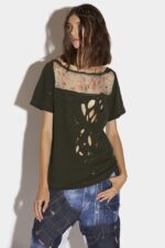 Dsquared2 Iconic Combo Destroy T-Shirt