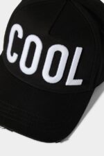 Dsquared2 Iconic Cool Baseball Cap BLACK/FANTASY - Image 5