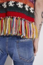Dsquared2 Iconic Crochet Vest FANTASY - Image 5
