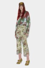 Dsquared2 Iconic Cuffed Bell Bottom Trousers D2 FANTASY - Image 3