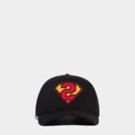 Dsquared2 Iconic D2 Baseball Cap BLACK
