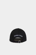 Dsquared2 Iconic D2 Baseball Cap BLACK/FANTASY - Image 2