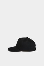 Dsquared2 Iconic D2 Baseball Cap BLACK/FANTASY - Image 3