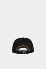 Dsquared2 Iconic D2 Baseball Cap BLACK/NAVY - Image 2