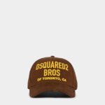 Dsquared2 Iconic D2 Baseball Cap BLACK/RED