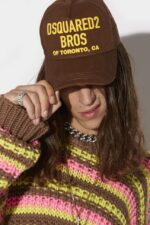 Dsquared2 Iconic D2 Baseball Cap BLACK/RED - Image 5