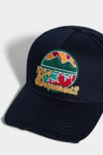 Dsquared2 Iconic D2-Baseball Cap NAVY - Image 5
