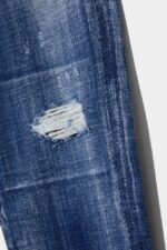Dsquared2 Iconic D2 Kids BLUE DENIM Denim Jeans - Image 4