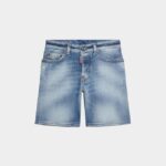 Dsquared2 Iconic D2 Kids BLUE DENIM Shorts