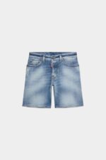 Dsquared2 Iconic D2 Kids BLUE DENIM Shorts