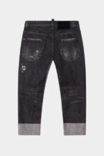 Dsquared2 Iconic D2 Kids Denim Jeans BLACK - Image 2
