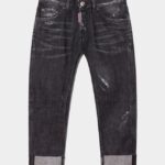Dsquared2 Iconic D2 Kids Denim Jeans BLACK