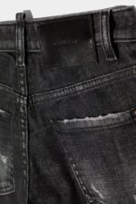Dsquared2 Iconic D2 Kids Denim Jeans BLACK - Image 4