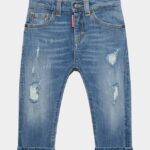 Dsquared2 Iconic D2 Kids Denim Jeans BLUE