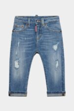 Dsquared2 Iconic D2 Kids Denim Jeans BLUE