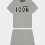 Dsquared2 Iconic D2 Kids Jumpsuit GREY