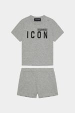 Dsquared2 Iconic D2 Kids Jumpsuit GREY