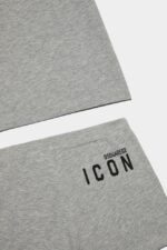 Dsquared2 Iconic D2 Kids Jumpsuit GREY - Image 3