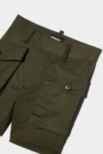 Dsquared2 Iconic D2 Kids Shorts GREEN - Image 4